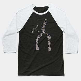 Stop Copying Me - DNA (Dark background) Baseball T-Shirt